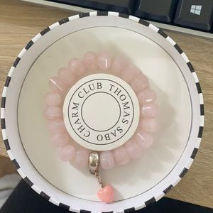 Thomas Sabo Pink Beaded Bracelet